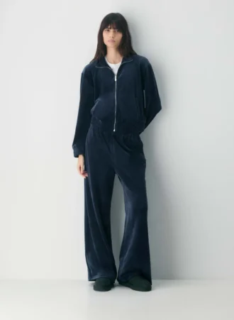 Alexa Velour Zip-up