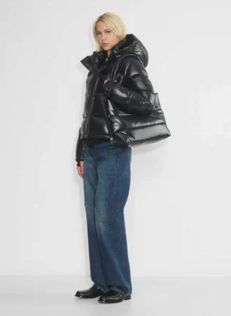 Bolso tote más pequeño The Super Puff™ – Hi-Gloss