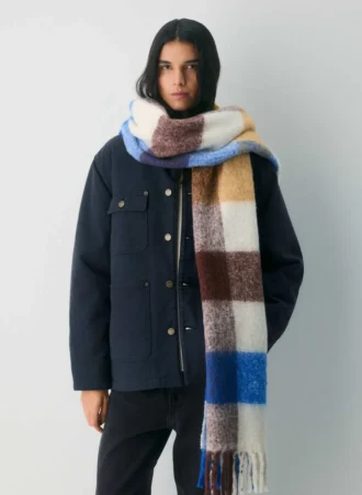 Bufanda con flecos Twist