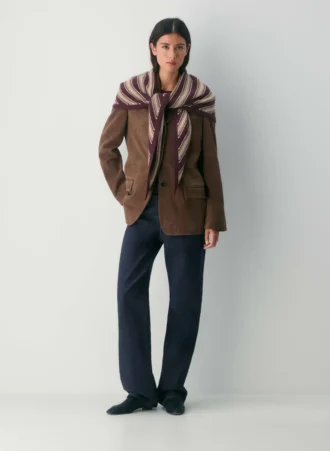 Bufanda triangular de cachemira