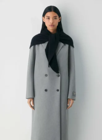 Bufanda triangular mediana de cachemira