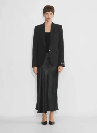 Camiseta sin mangas con cuello cuadrado y tejido Sculpt Knit