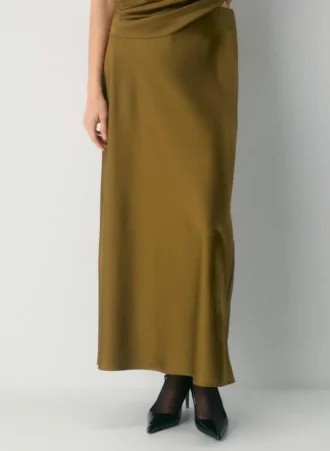 Falda de satén Capture