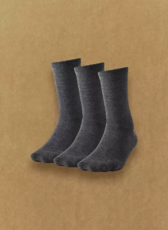 Pack de 3 pares de calcetines cortos para pantalones
