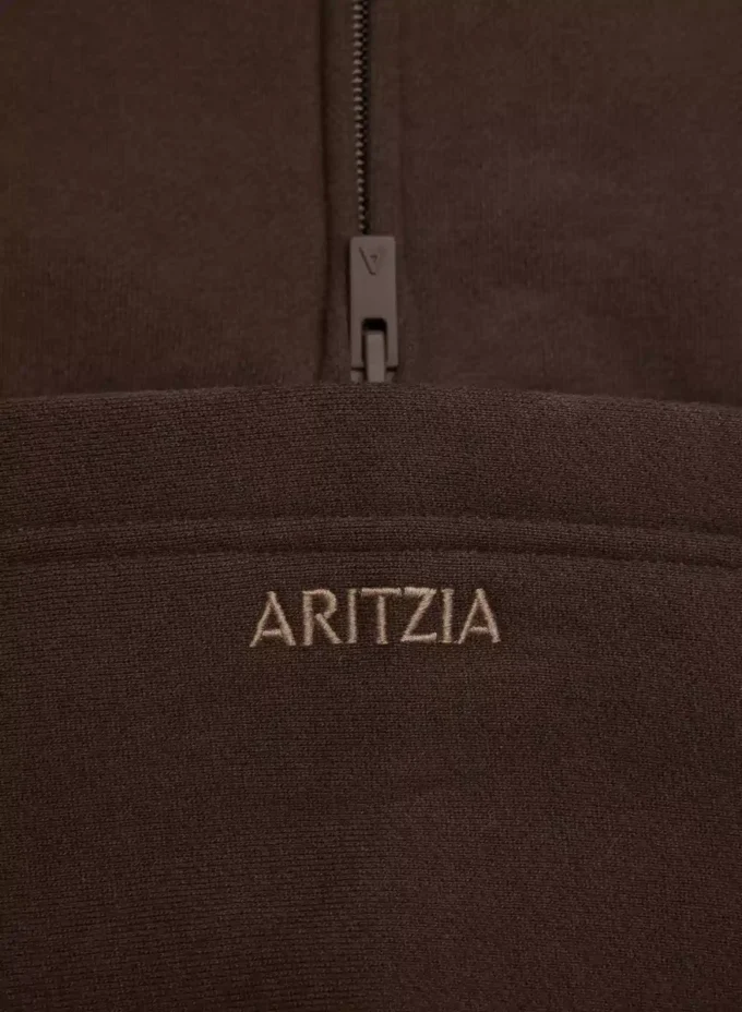 Sudadera con capucha y cremallera Perfect Crop de felpa suave